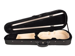 Estuche Violín 3/4 Leonardo Forma Negro Ykk