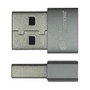 Good Connections USB 2.0 Adaptador USB-A a USB-C Hembra Set de 3 - Gris Aluminio USB-AD203-3