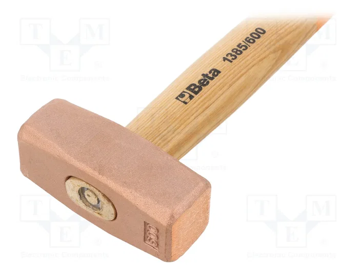 BETA Martillo de Cobre con Mango de Madera 270mm