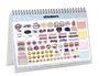 Liderpapel Calendario de Sobremesa Espiral Triangular Imágenes Ciudades 2027 210x150mm