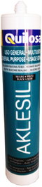 QUILOSA Aklesil Silicona Ácida Antimohgo Negra 280ml