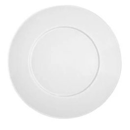 Bauscher Plato Llano de Porcelana para Vajilla - Diámetro 21 cm (Set de 6)