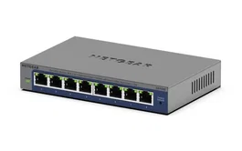 NETGEAR GS108Ev4 Switch No administrado Gigabit Ethernet 10/100/1000 L2/L3 Gris