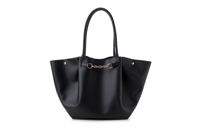 Lucky Bees Bolso de mano 1249 Negro Piel de Polivinilo