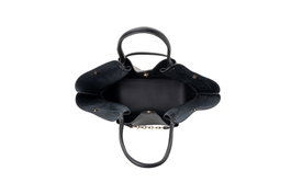 Lucky Bees Bolso de mano 1249 Negro Piel de Polivinilo