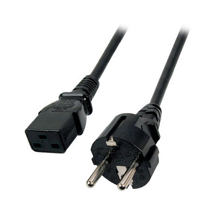 EFB Elektronik EK511.3 Cable de alimentación con enchufe tipo F y C19, 3 m EFB Elektronik EK511.3 Cable de alimentación con enchufe tipo F y C19, 3 m