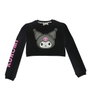 Cerdá Sudadera Cotton Brushed Hello Kitty Kuromi 6 Años Negro