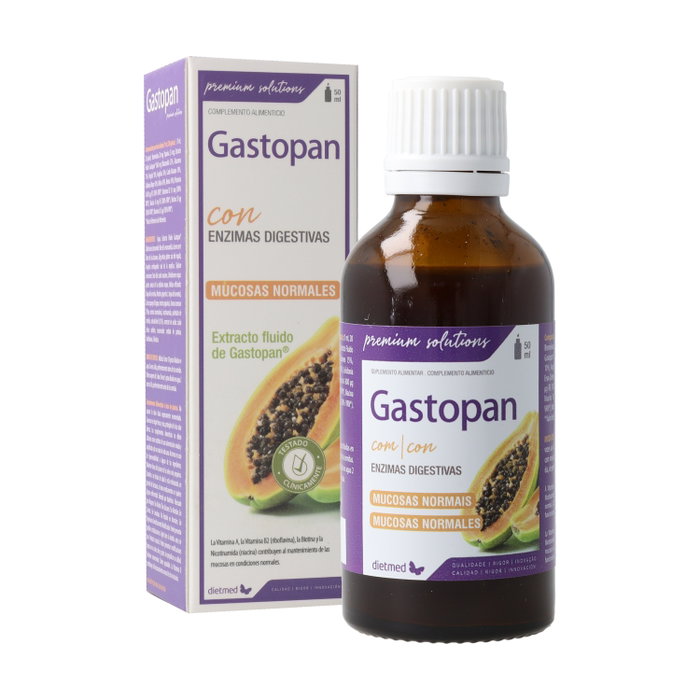 Dietmed Gastopan 50 ml - Mantenimiento muscular y membranas mucosas Dietmed Gastopan 50 ml - Mantenimiento muscular y membranas mucosas