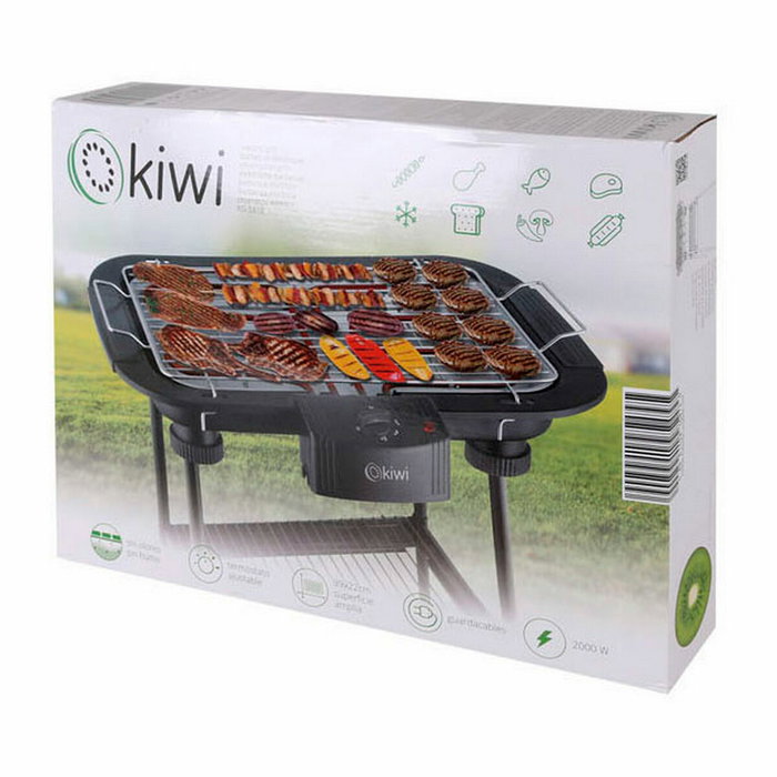Barbacoa Eléctrica Kiwi 2000 W 3 Unidades