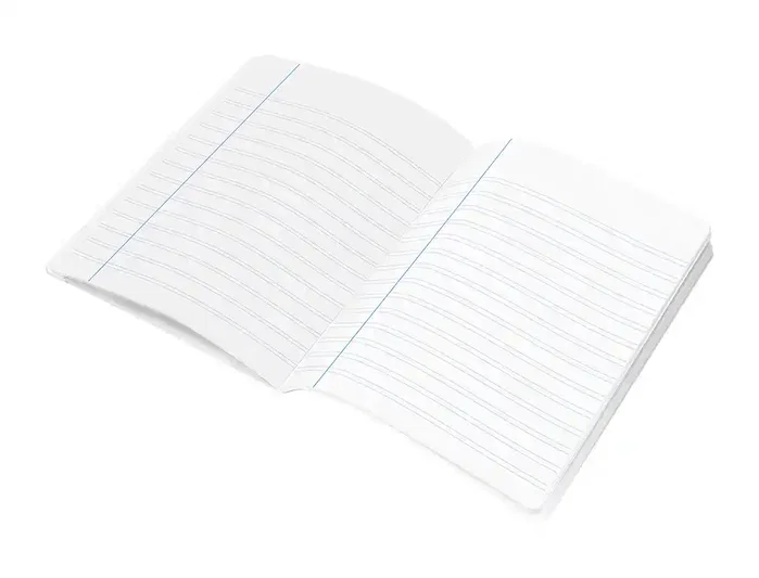 Liderpapel Libreta A5+ Smart 32 Hojas 75gr Pauta 5 2.5mm con Margen