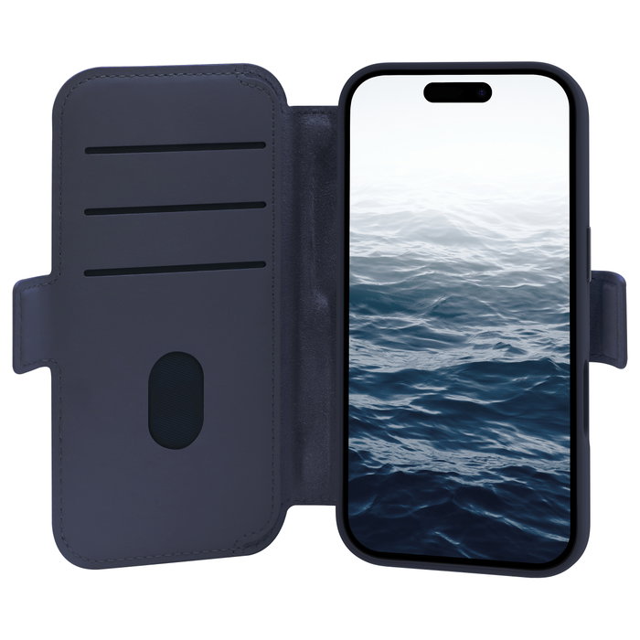 dbramante1928 Lynge MS ICON Funda tipo Folio para iPhone 17, Azul