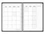 Liderpapel Agenda de oficina 2027 espiral basic día página A5 negro
