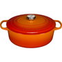 Le Creuset Signature Asador Ovalado 31 cm Rojo