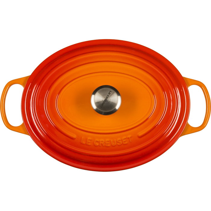 Le Creuset Signature Asador Ovalado 31 cm Rojo