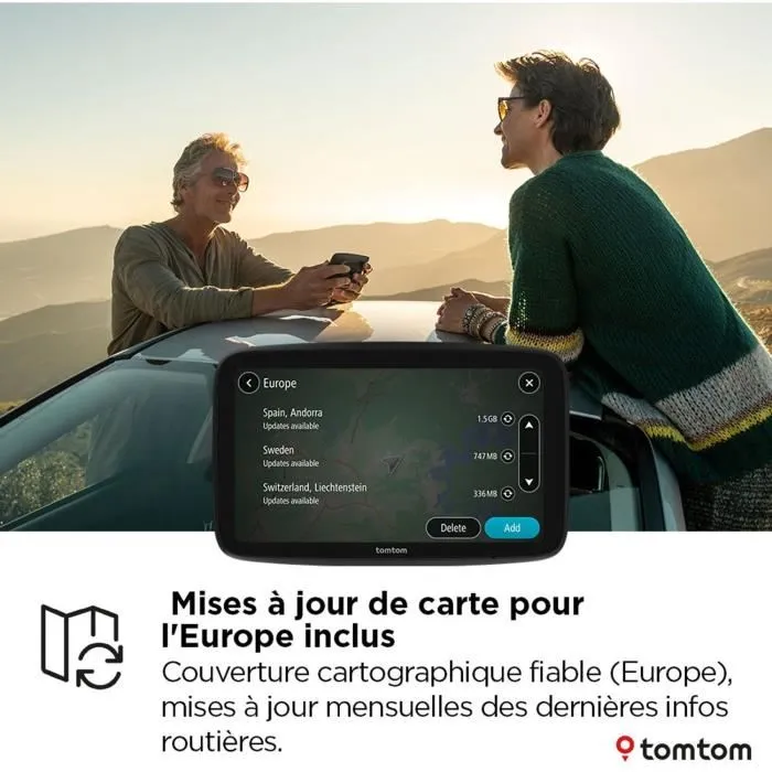 Tom Tom GO Classic 6 EU 2ª Generación TOM0636926107600 Mapas de Europa Actualizaciones Pantalla Táctil