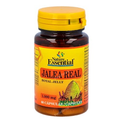 NATURE ESSENTIAL Jalea Real 1000 mg, 60 cápsulas NATURE ESSENTIAL Jalea Real 1000 mg, 60 cápsulas