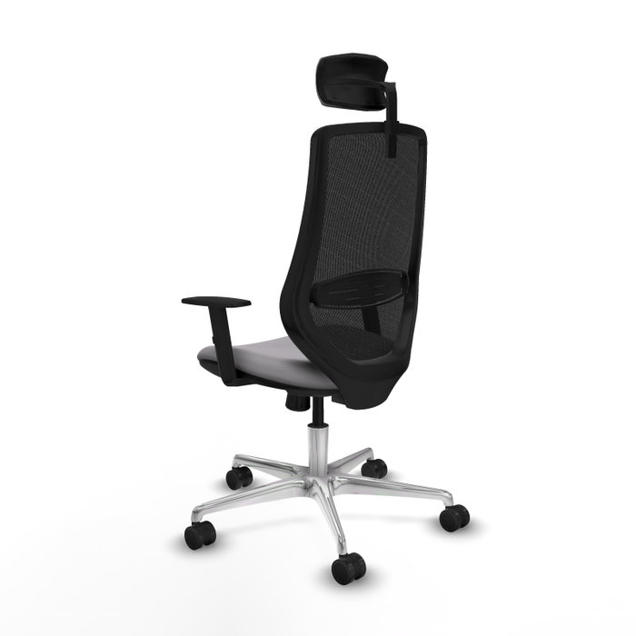 PIQUERAS Y CRESPO Silla de oficina Mardos con mecanismo Sincro, Gris y Negro PIQUERAS Y CRESPO Silla de oficina Mardos con mecanismo Sincro, Gris y Negro