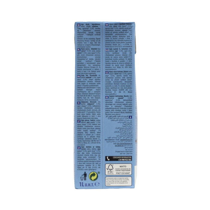 ECOMIL Bebida de Soja Bio con Agave 1 L