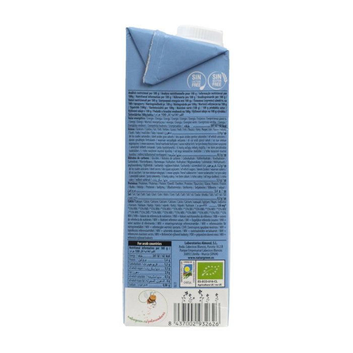 ECOMIL Bebida de Soja Bio con Agave 1 L
