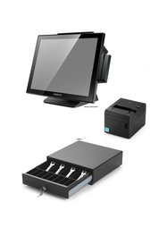 Capture Swordfish Sistema POS todo en uno con Core i5, 8GB RAM, 128GB SSD y pantalla táctil de 15 pulgadas