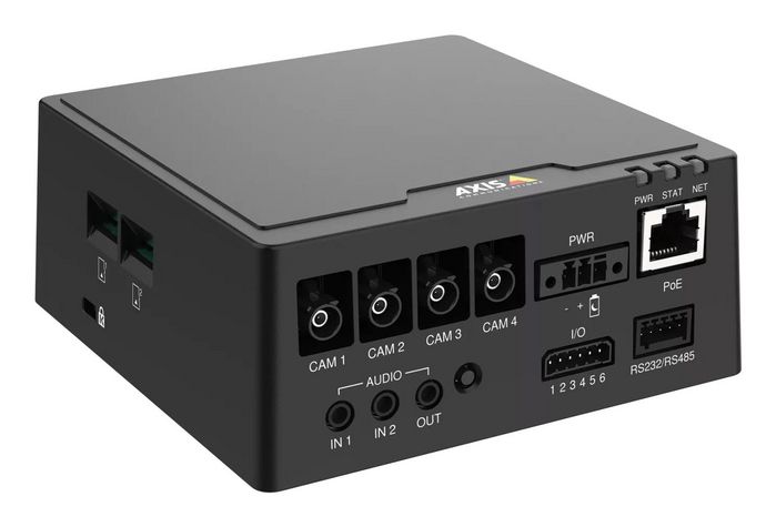 Axis Unidad principal F9114 para 4 sensores de cámara - Videovigilancia discreta en vehículos con control de ignición