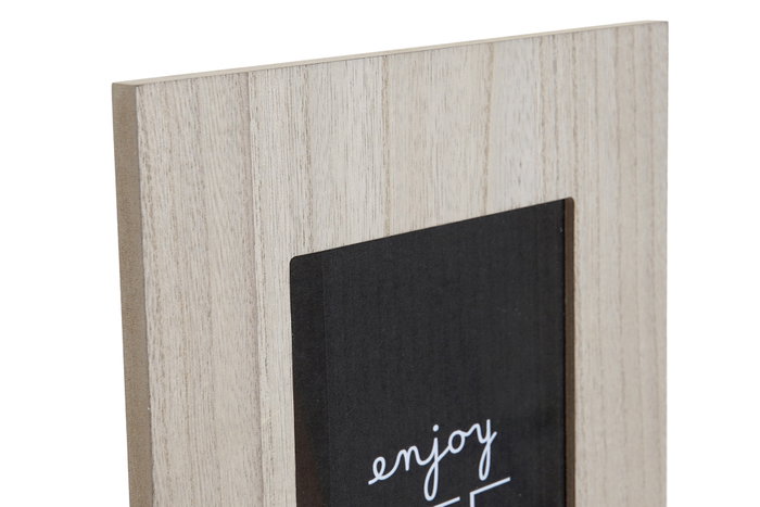 DKD Home Decor Set de 2 Marcos de Fotos 10x15 MDF Casas