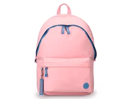 Antartik Mochila Antartik Teens Basic Pack Rosa 20L con bolsillo para portátil