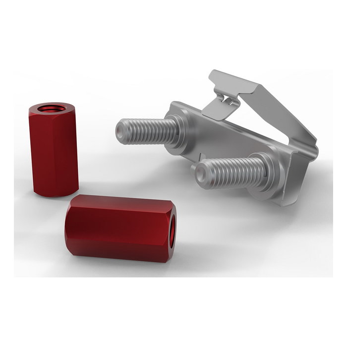 PATCHBOX PATCHBOX/dev/mount Käfigmuttern 19" Befestigungssystem, Pack de 50 unidades