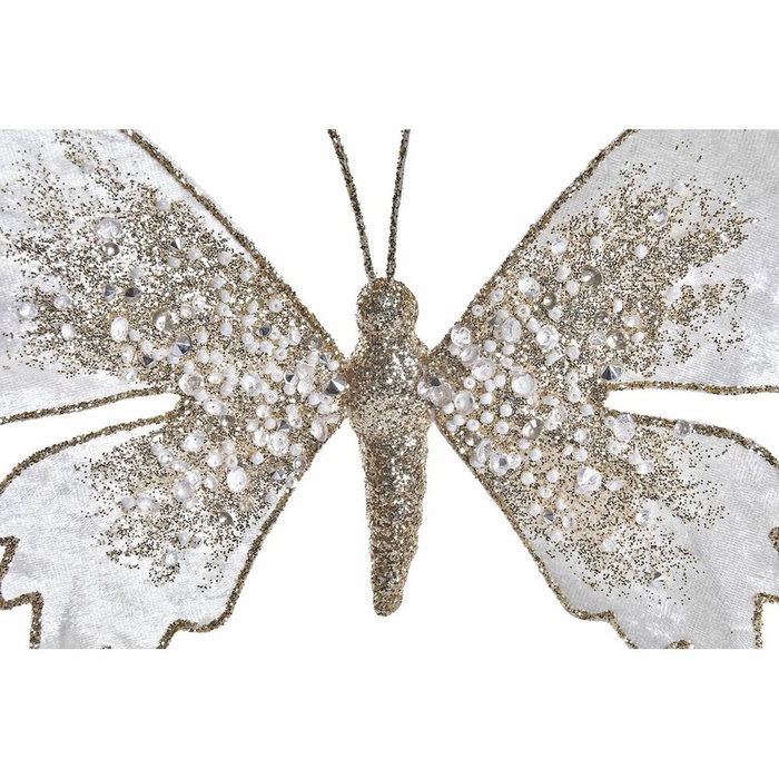DKD Home Decor Decoración de Pared Mariposa (22 x 2 x 15 cm, 2 Unidades) DKD Home Decor Decoración de Pared Mariposa (22 x 2 x 15 cm, 2 Unidades)