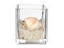 Giftdecor Portavelas Cristal Transparente 12x12 cm (Set de 18)
