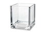 Giftdecor Portavelas Cristal Transparente 12x12 cm (Set de 18)