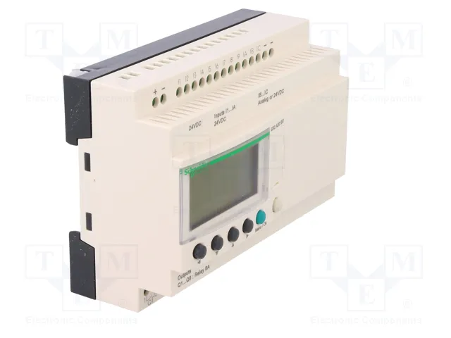 SCHNEIDER ELECTRIC Zelio Logic SR2A201BD Relé Programable Compact 24V DC SCHNEIDER ELECTRIC Zelio Logic SR2A201BD Relé Programable Compact 24V DC