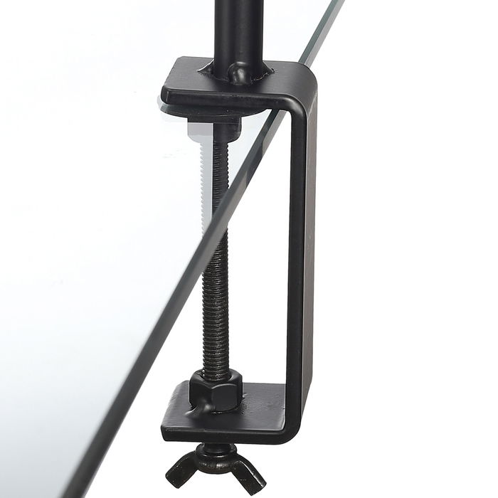 Home Deco Factory Barra Decorativa Mesa Negra Ajustable Extensible Hierro