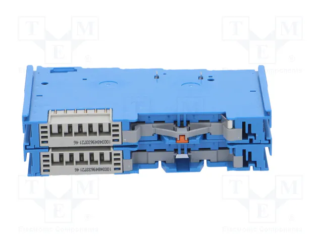 WAGO 750-485 Bornera de entrada analógica de 2 canales azul 0,08-2,5 mm² WAGO 750-485 Bornera de entrada analógica de 2 canales azul 0,08-2,5 mm²
