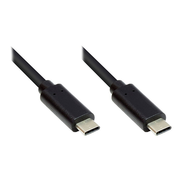 GoodConnections Cable USB-C a USB-C 1,5 m Negro GoodConnections Cable USB-C a USB-C 1,5 m Negro