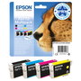 Epson Multipack T0715 DURABrite Ultra (Negro, Cian, Magenta, Amarillo) de rendimiento estándar