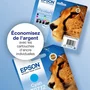 Epson Multipack T0715 DURABrite Ultra (Negro, Cian, Magenta, Amarillo) de rendimiento estándar