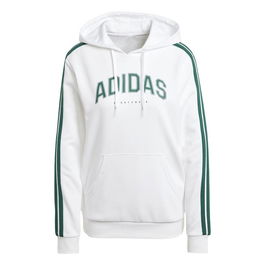 Sudadera con Capucha Mujer Adidas Softs Hood Blanco 15-16 Años