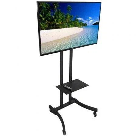 Approx Soporte de Pie con Ruedas APBST05 para TV/Monitor de 30-55 Pulgadas (76-139 cm) - Peso Máx. 40 kg, VESA 600x400, Negro Approx Soporte de Pie con Ruedas APBST05 para TV/Monitor de 30-55 Pulgadas (76-139 cm) - Peso Máx. 40 kg, VESA 600x400, Negro