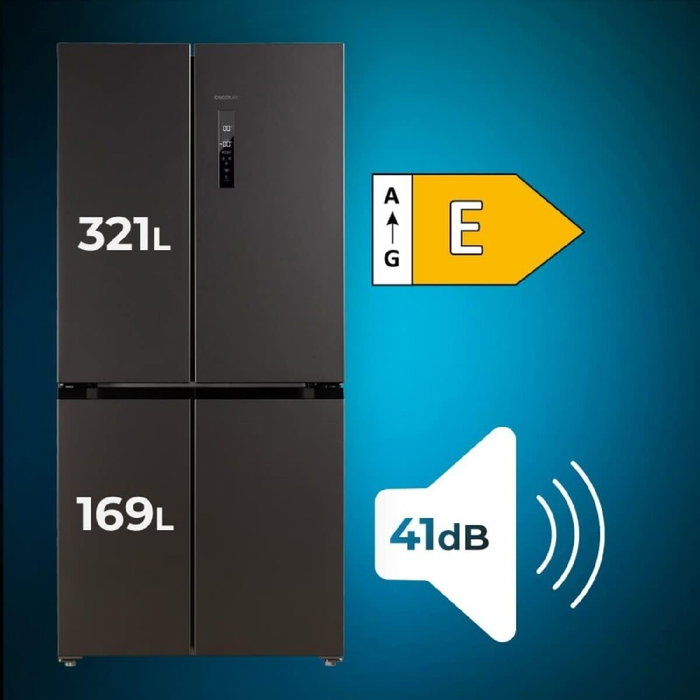 Frigorífico combinado Cecotec Bolero CoolMarket 4D 490 490 L