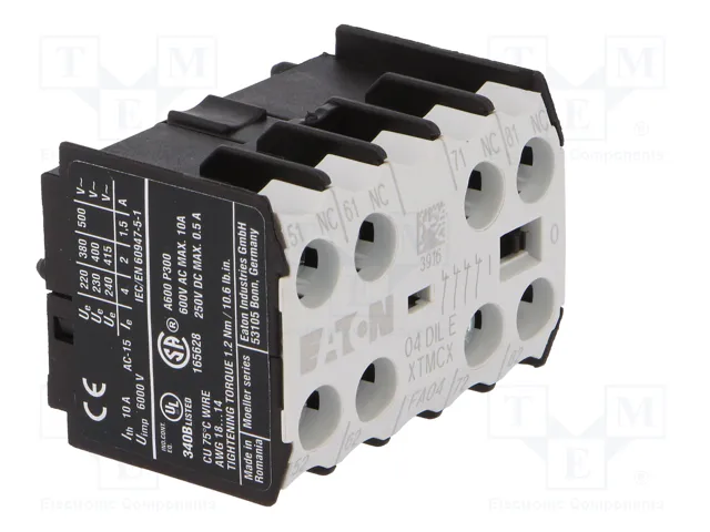 EATON ELECTRIC 04DILE Contactores auxiliares NC x4