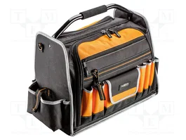 NEO TOOLS Bolsa para Herramientas Negro-Naranja