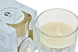 DKD Home Decor Vela Básicos Rosa Azul 8 x 9 x 8 cm (12 Unidades)