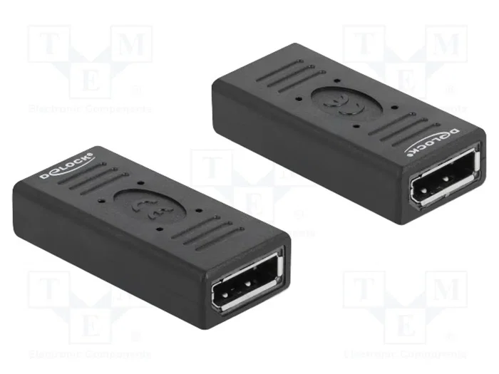 DeLOCK Adaptador DisplayPort 1.2 Hembra a Hembra con Pin 20 DeLOCK Adaptador DisplayPort 1.2 Hembra a Hembra con Pin 20