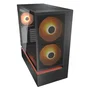 Caja pc cougar midi-tower cfv235, argb, mesh, negro