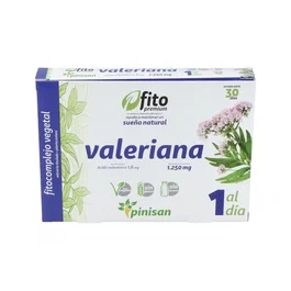 Pinisan Fito Premium Valeriana 30Cap. Ayuda a Mantener un Sueño Natural