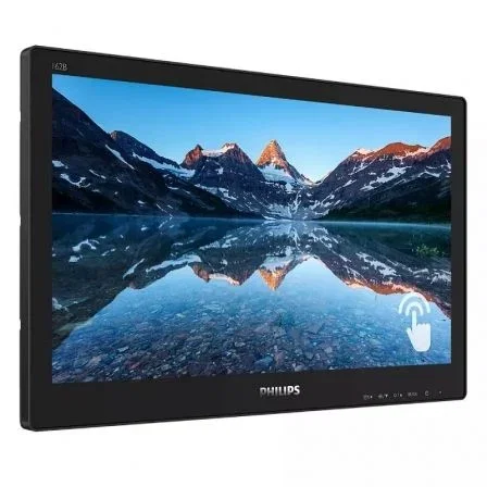 Monitor Profesional Táctil Philips 222B9TN 21.5"/ Full HD/ Multimedia/ Negro