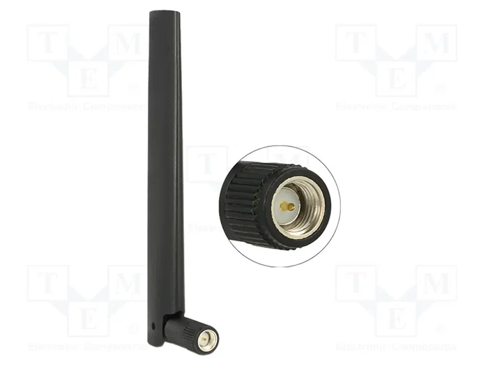 DeLOCK 88968 Antena Omnidireccional SMA 4,3 dBi Negra DeLOCK 88968 Antena Omnidireccional SMA 4,3 dBi Negra