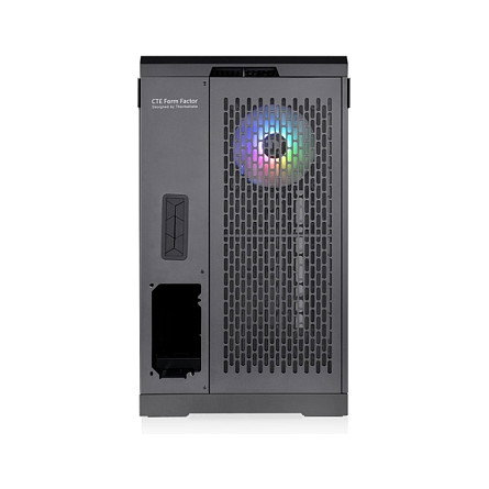 Thermaltake CTE C700 TG ARGB - Torre Midi para Gaming, Negro, Cristal Templado, Ventiladores ARGB, ATX/EATX