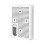 Grandstream GWN7670WM Punto de Acceso Wi-Fi 7 Empotrable en Pared, 3600 Mbps, PoE+, Bluetooth 5.3, BLE, 5 Antenas, 2500 Mbps LAN, Blanco